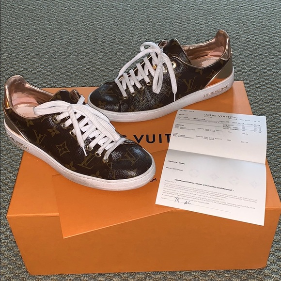 rose gold louis vuitton shoes